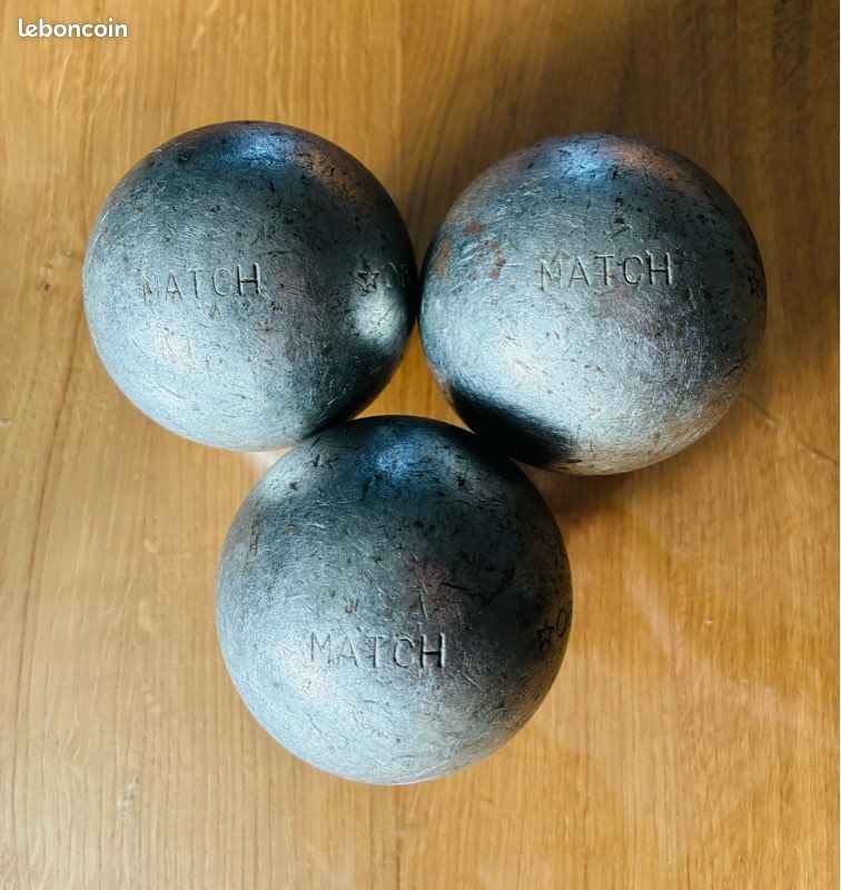 Boule De Pétanque Obut 2 étoiles - 710 G, Diamètre 72 Mm, Inox, Occasion