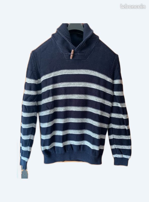 Pull Homme Celio Taille L - Occasion En Très Bon état
