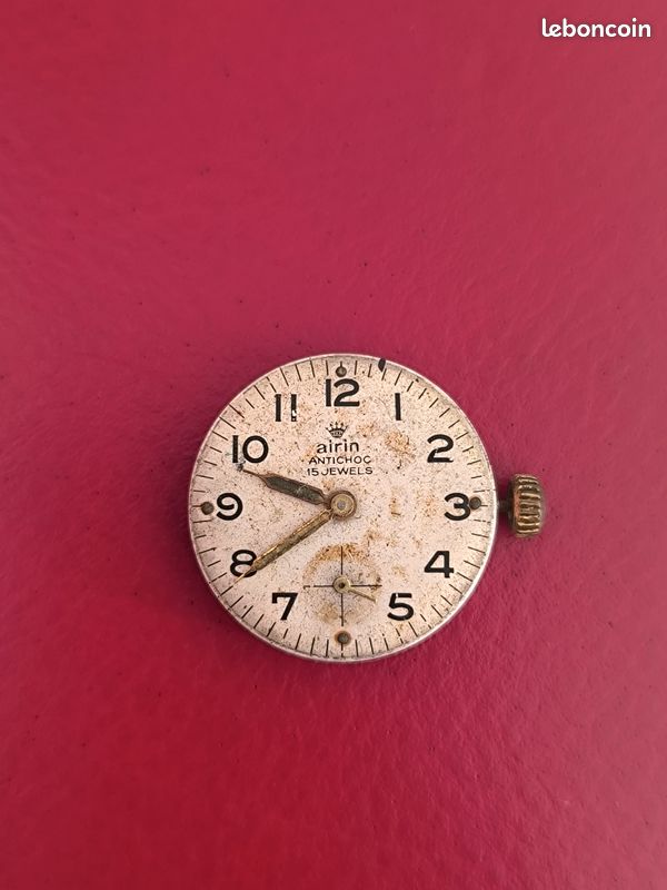 MONTRE FE 233/69 – Disque Date à 3 Heures, Pièce De Mouvement Sans Marque