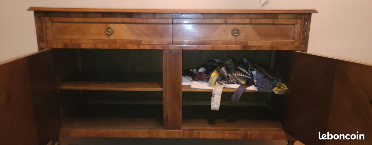 Buffet Bahut en noyer style directoire (image 9)