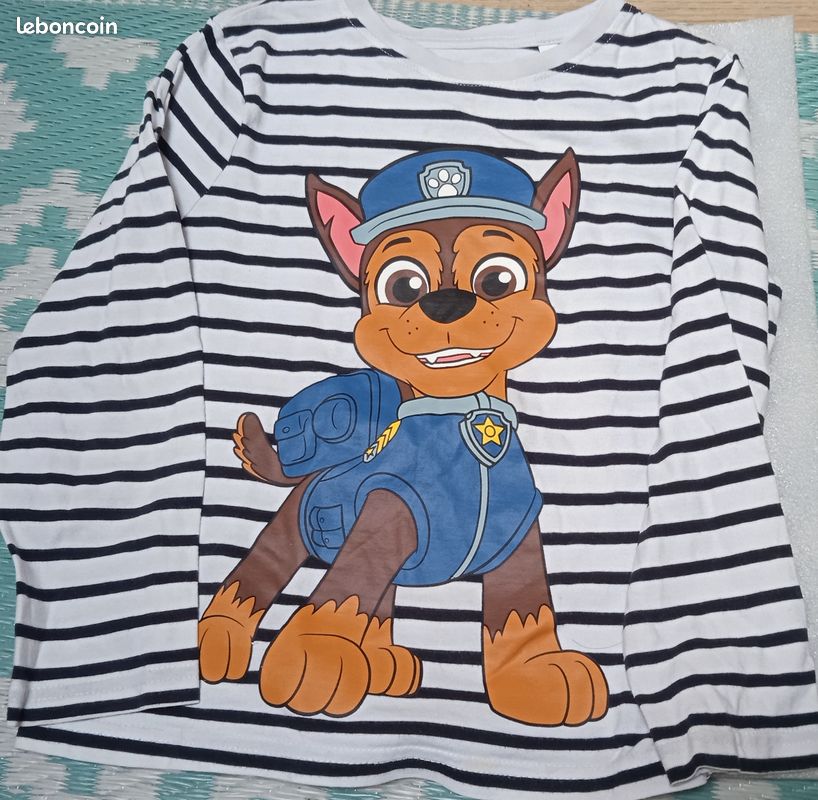 Tee shirt Pat patrouille C&A enfant 122cm et figurine Rubble avec - Main Image