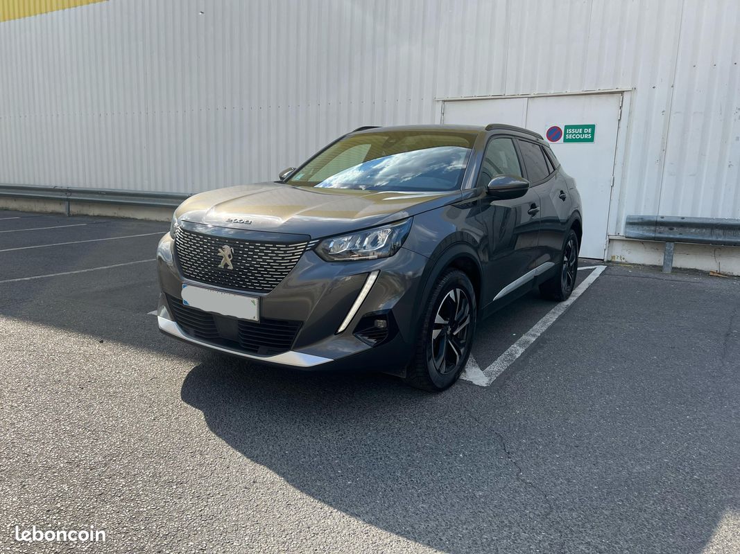 Peugeot 2008 ii 1.5 bluehdi 130 s&s 7cv allure business eat8 gris (image 1)