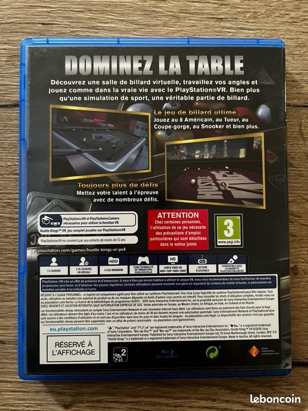 Hustle Kings VR PS4 (image 2)