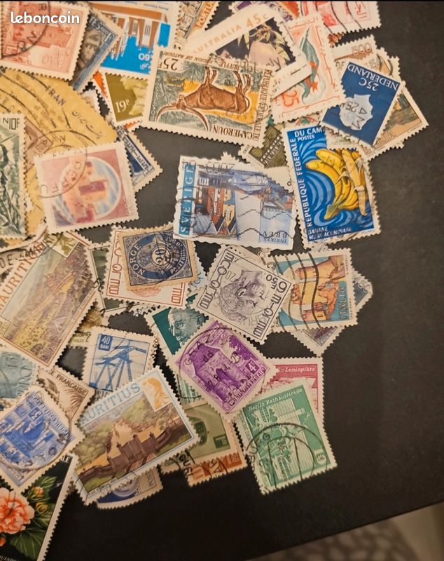 Lot 450t monde tous differents (lot1) (image 8)