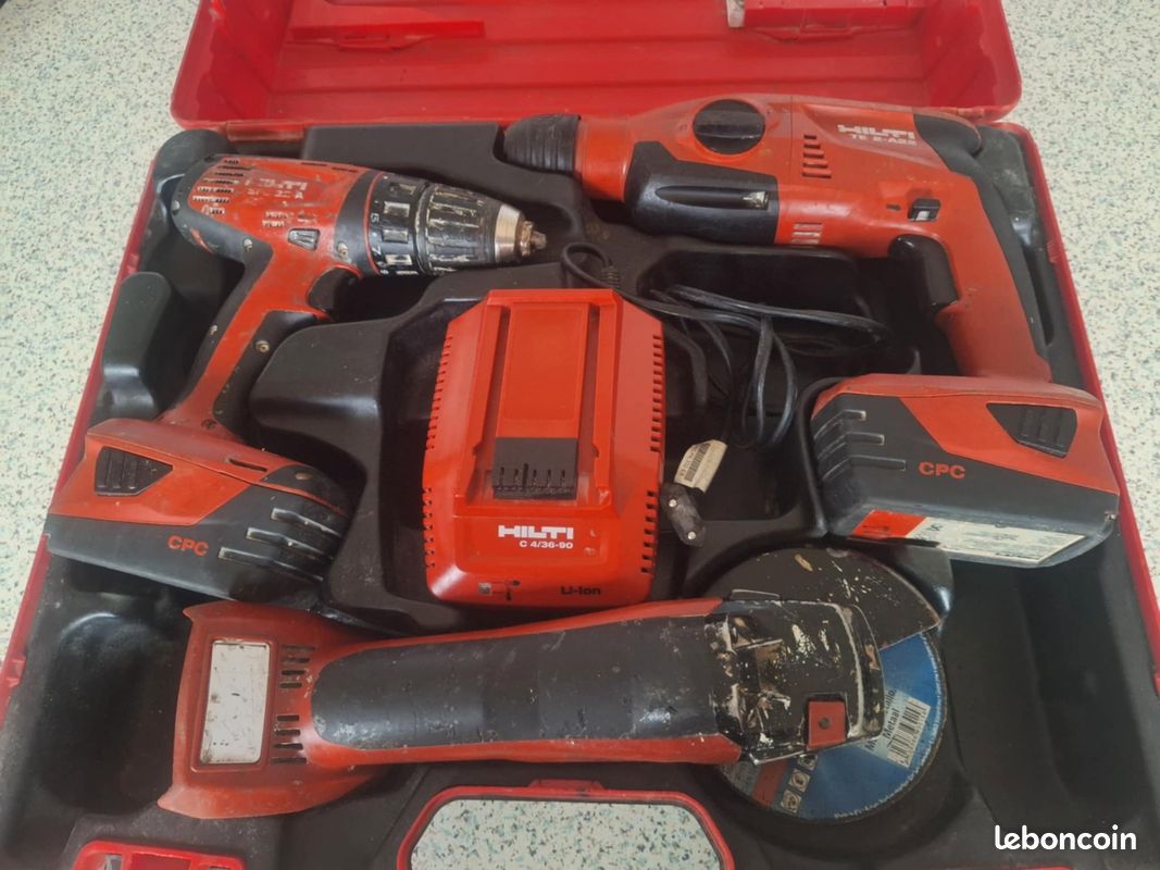 Pack 3 outils hilti (image 1)