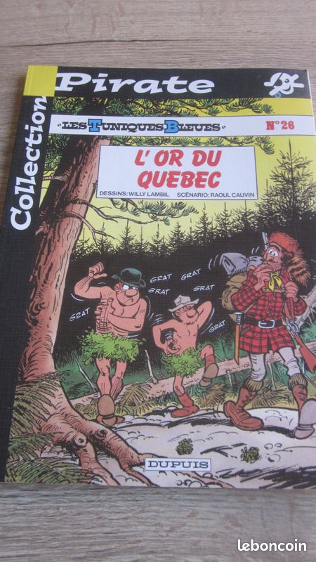 BD Les Tuniques Bleues L'Or du Québec n° 26 (image 1)
