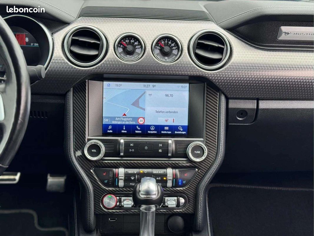 FORD Mustang GT 5.0 V8 Premium * GT500 Optique * Brembo * Sièges Ventilés * CarPlay (image 11)