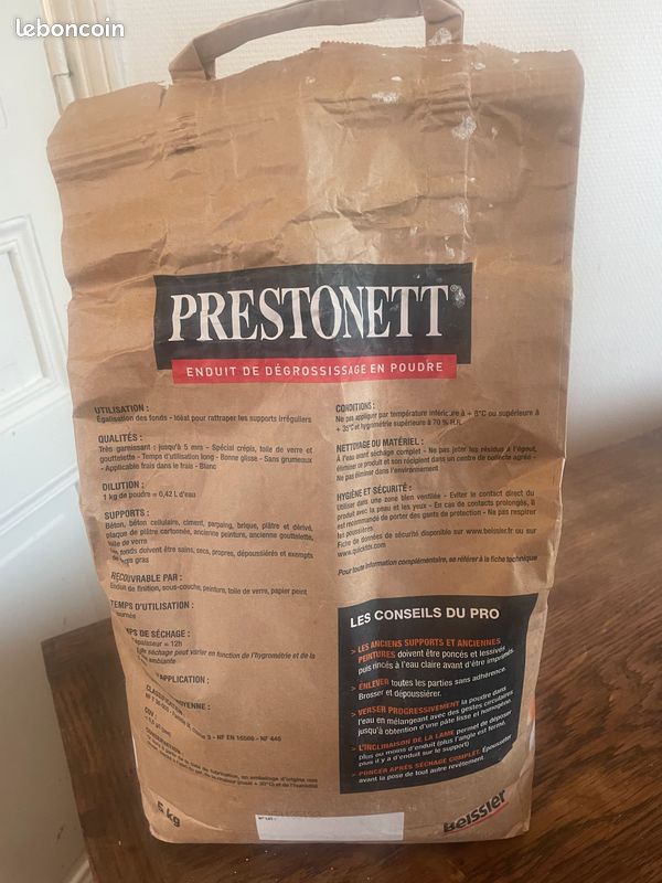 Enduit garnissant 5 kgs (image 2)