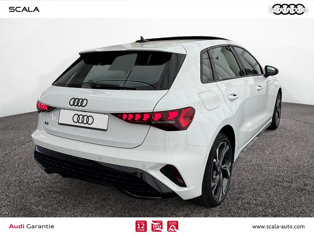 AUDI A3 Sportback 40 TFSI e Hybride rechargeable 204 S tronic 6 S line & 11800  d options (image 5)
