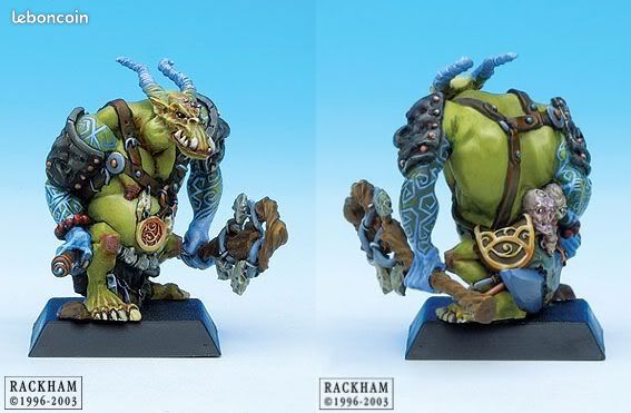 Figurines Tueurs Amok – Orcs De Bran-O-Kor – Confrontation Rackham Neufs