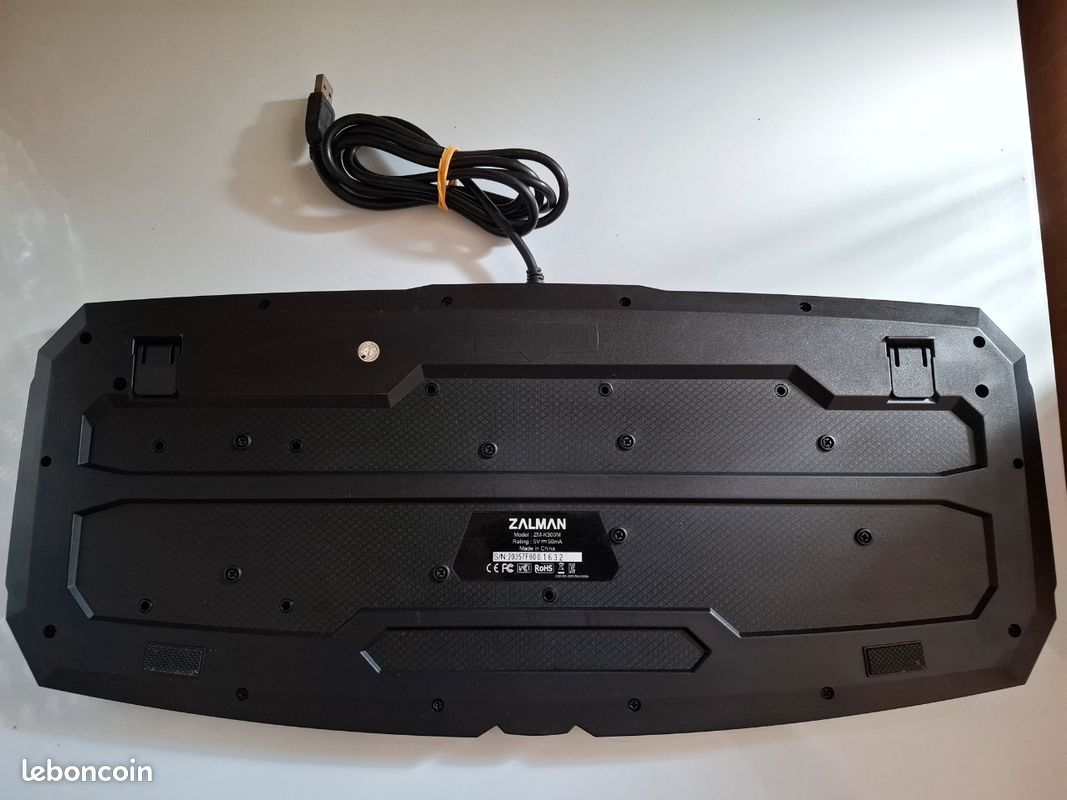 Clavier Gamer Zalman ZM-K300M - AZERTY USB (image 2)