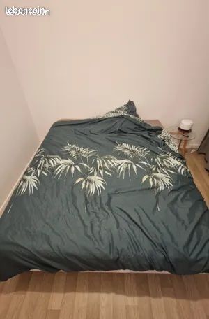 Lit matelas et sommier (image 1)