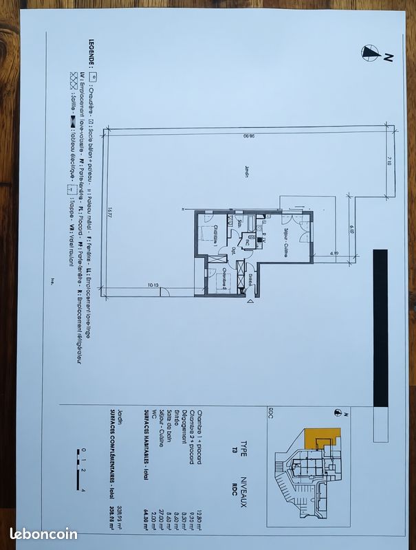 Appartement 3 pièces 65 m² · à Mérignac · 65 m² · 903 €/mois