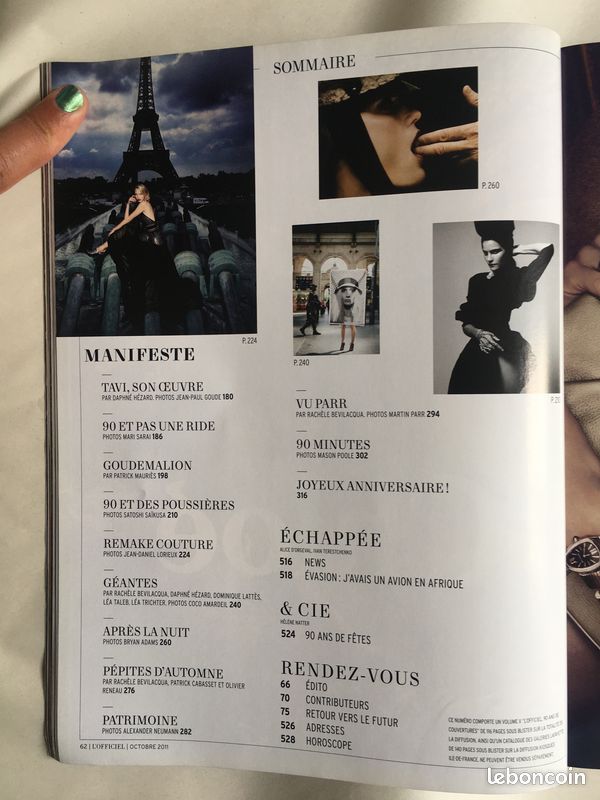 L'OFFICIEL de la couture et de la mode - Paris : Numéro spécial anniversaire 90 ans (image 3)