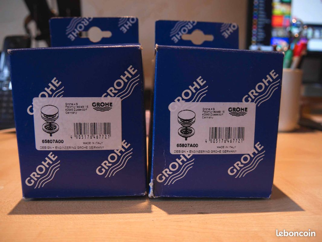 Bonde de vidage push open GROHE (image 1)