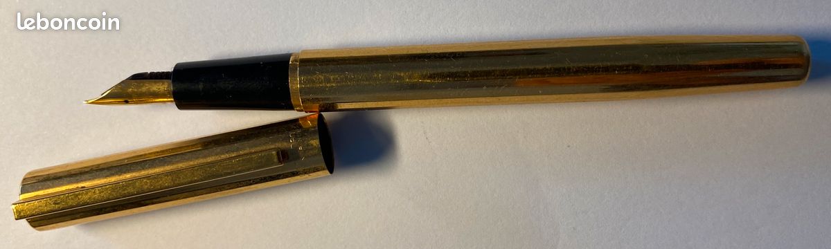 Stylo Bille Waterman Plaqué Or Vintage - Années 70 - Occasion Très Bon état
