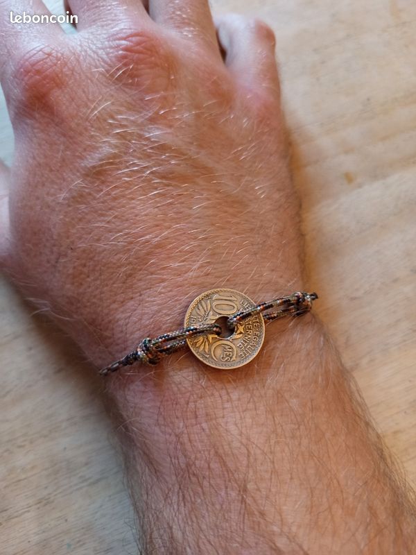 Bracelet monnaie ancienne (image 2)