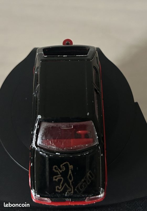 Voiture Miniature Majorette 1/55 Peugeot 205 GTI Noir - Youngtimer, Occasion (rare)