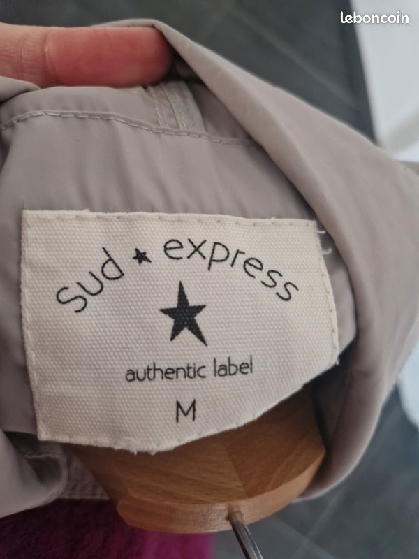 Trench Sud express taille 38 gris (image 14)