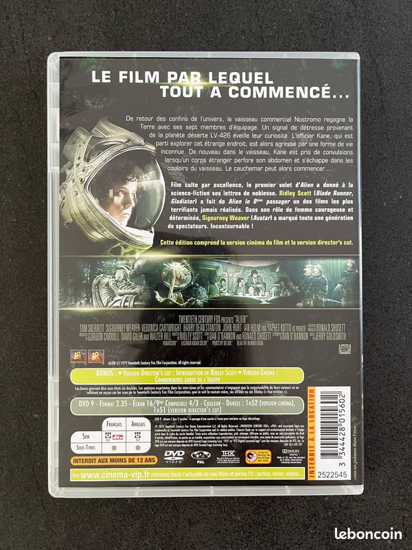 DVD Alien (image 2)