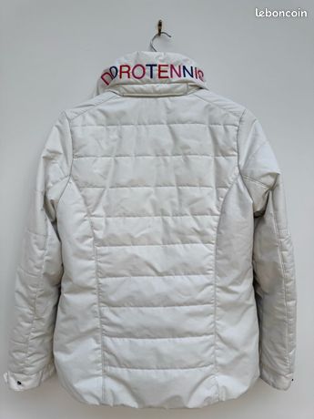 Veste Gilet Détente Femme Dorotennis – Taille S, Noire, Doublure Coton, Occasion TB État