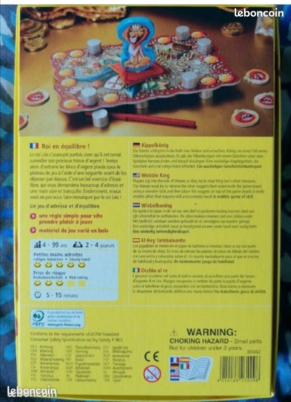 Jeu roi en équilibre (image 2)