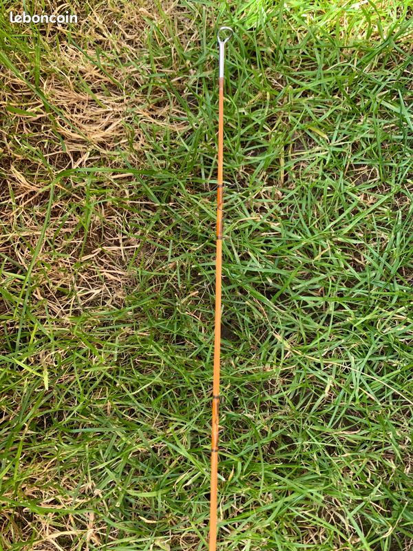 Canne à Mouche En Bambou Fait Main – 7 Ft, Soie 4, Action Modérée, Pêche Eau Douce