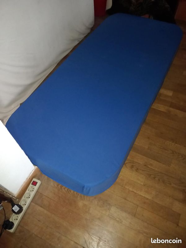 Surmatelas En Mousse Froide MSS – 70 x 200 cm, 10 cm D'épaisseur, Certifié Oeko-Tex, Fabriqué En Allemagne