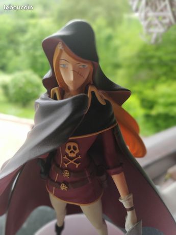 Statue Résine Captain Harlock & Emeraldas (Albator) - Collection 2003 Numérotée