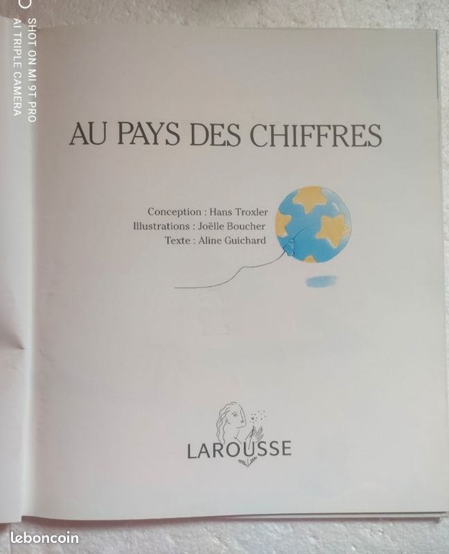 Livre : Au pays des chiffres. Gratuit avec autre achat (image 3)