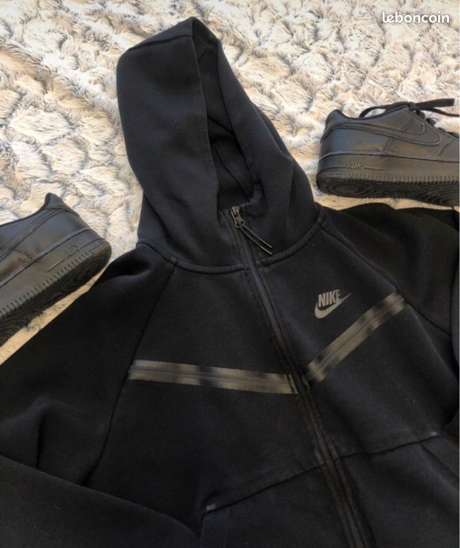 Nike tech fleece noir ensemble Bas et haut (image 2)