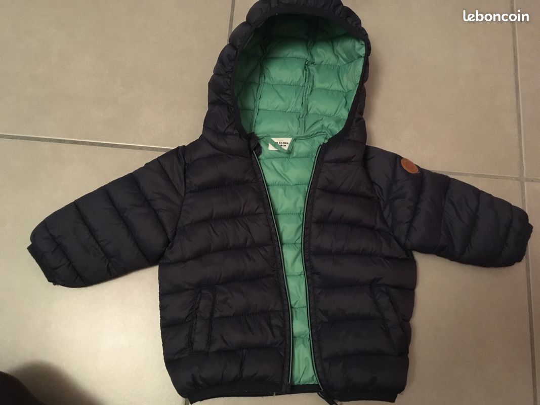 Veste légère , bleu, taille 6 mois (image 1)