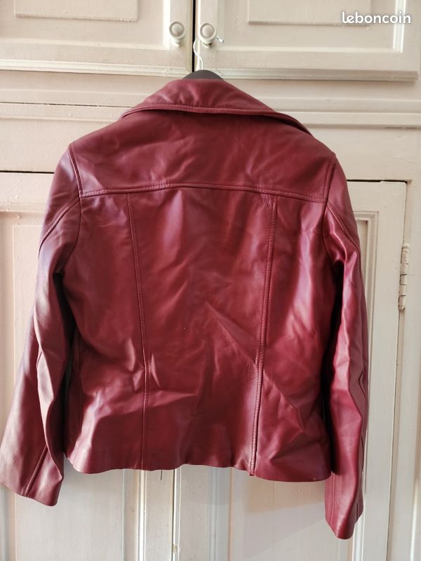 Veste en cuir de vachette (image 2)