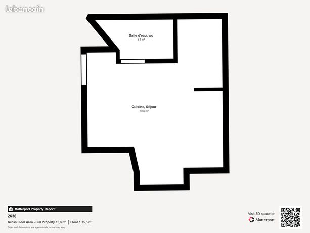 Appartement a louer bretigny-sur-orge - 1 pièce(s) - 13 m2 - Surfyn