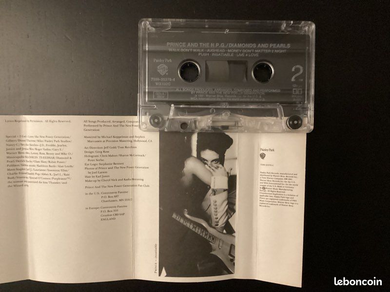 Prince & the NPG cassette Diamonds & Pearls (image 3)