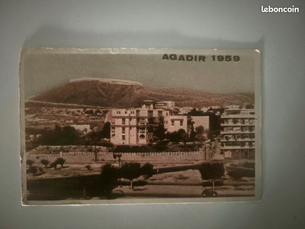 Carte postale Agadir 1959 avant tremblement (image 1)
