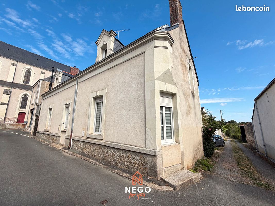 Maison 2 pièces 68 m² · à Bécon-les-Granits · 68 m² · 160 500 €