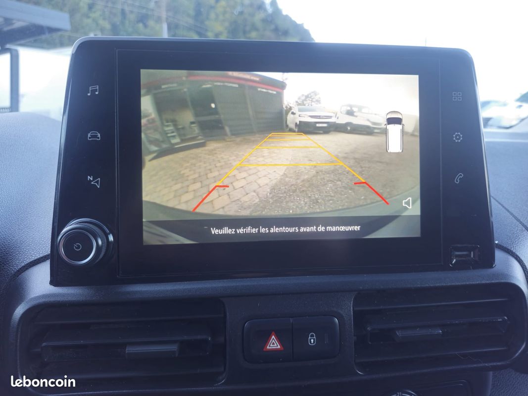10000 HORS TAXE OPEL COMBO 1.5 HDI 100cv 3PLACES CLIM GPS CAMERA REPRIS POSSIBLE (image 8)