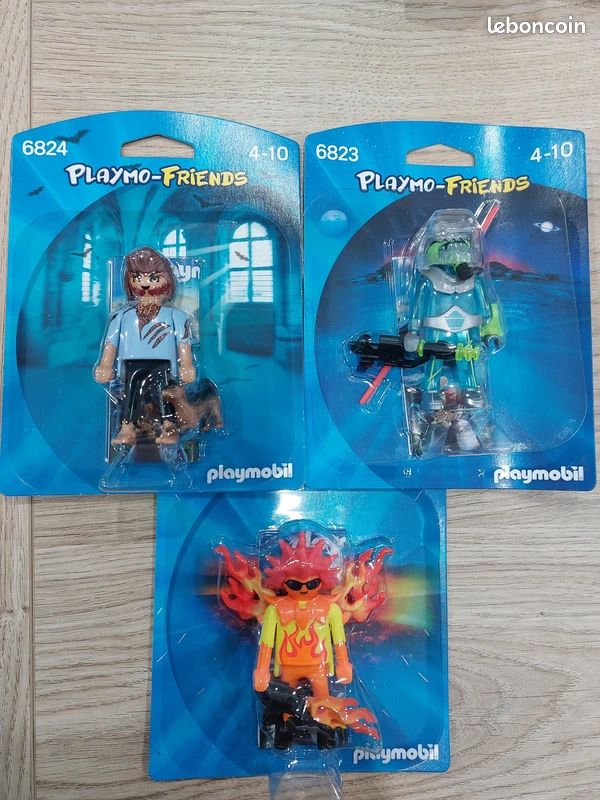 Lot de 3 figurines Playmo-Friends - Playmobil G2 (image 1)
