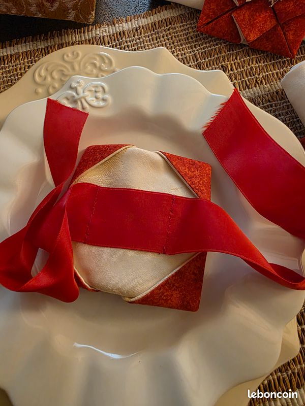 Porte serviette déco table Noël (image 5)