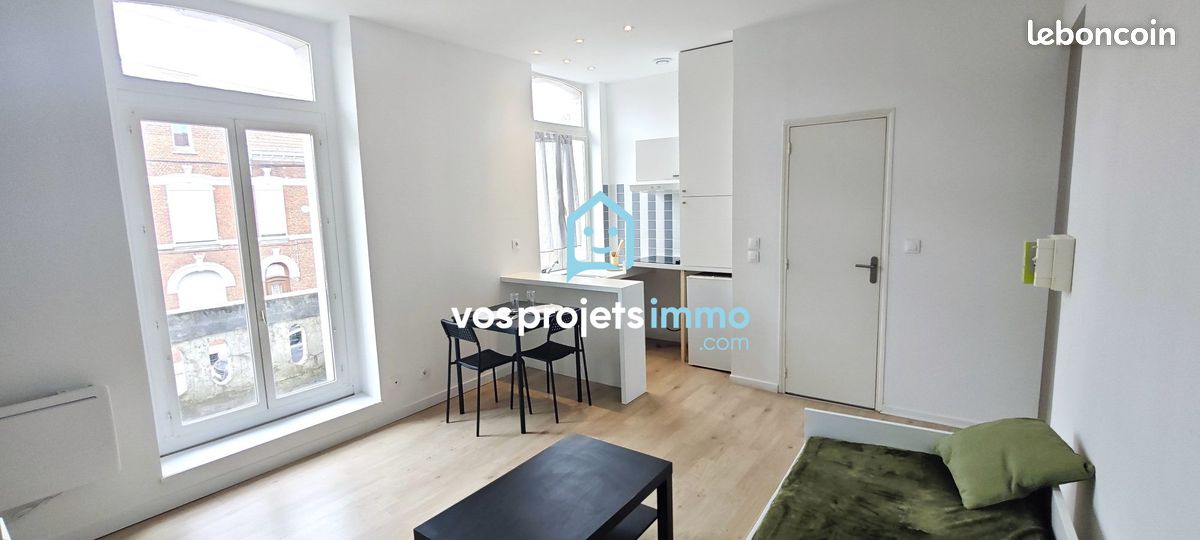 Appartement 1 pièce 20 m² · à Valenciennes · 20 m² · 450 €/mois