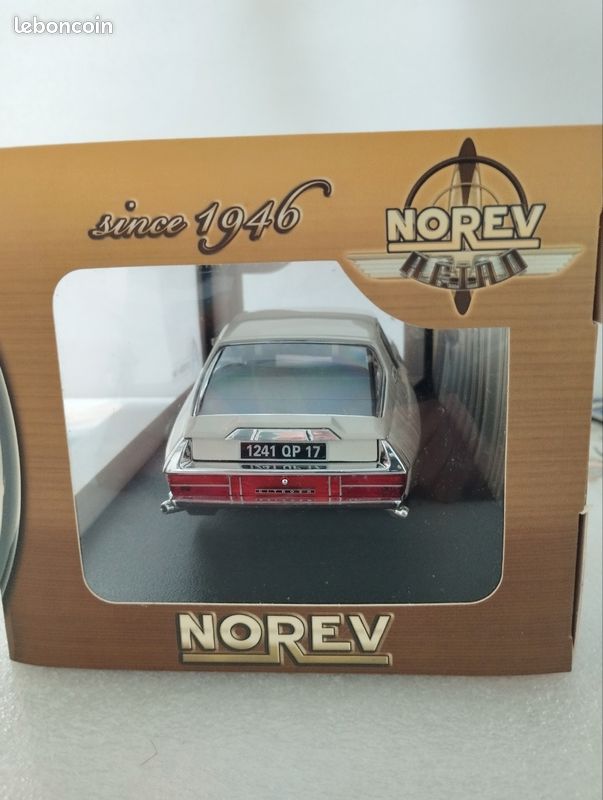 NOREV Série Luxe - Plastigam 187 - Citroën SM Présidentielle (1/43, En Boîte)