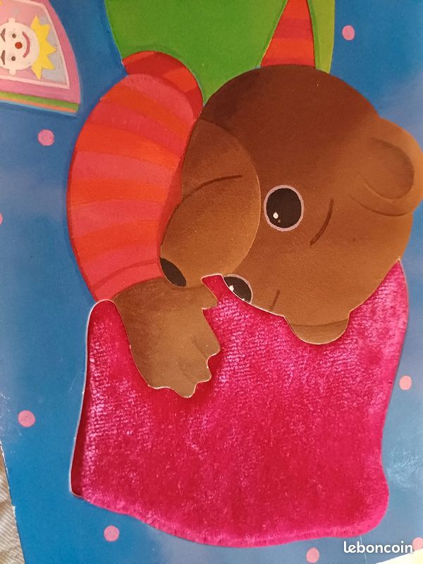 Livre du toucher petit ours brun (image 4)