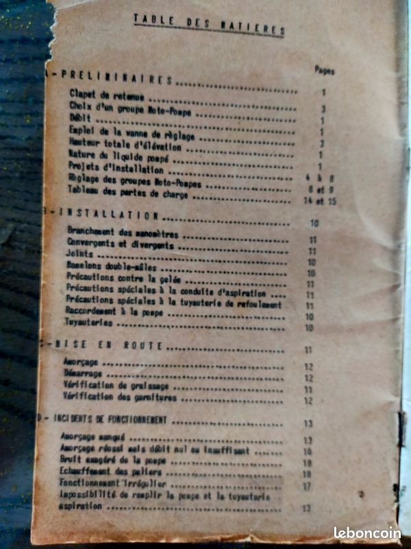 Notice d'utilisation du moteur Bernard (image 4)