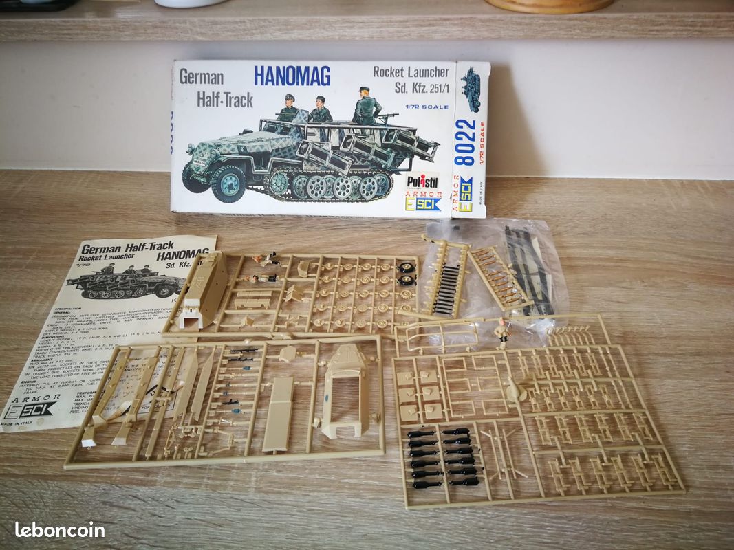 3 maquettes militaires à monter (image 2)