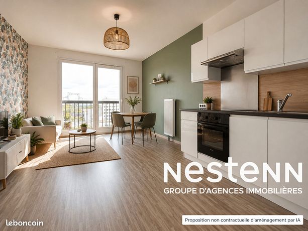 Appartement 2 pièces 39 m²