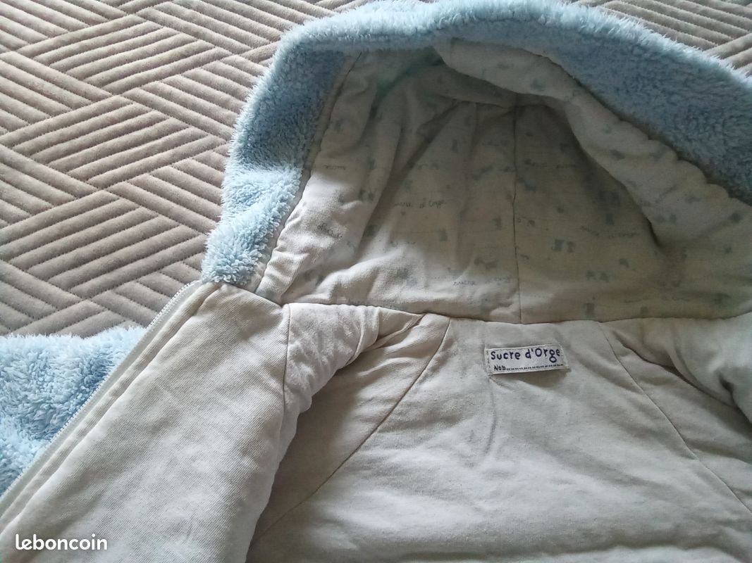Blouson 6 mois "sucre d'orge" garçon ou fille (image 2)