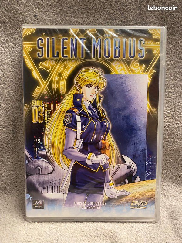 Manga Silence mobius 1–3-4-5 dvd neuf soublister (image 9)