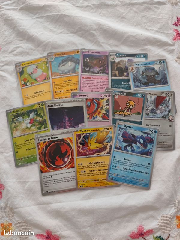 Lot 40 cartes Pokémon officielles, comme neuves (image 2)