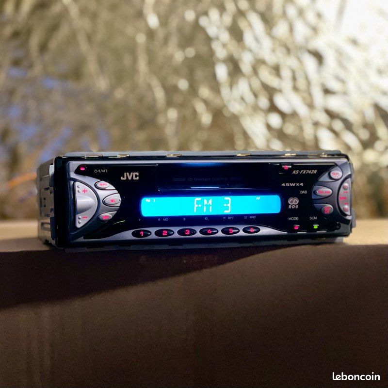 Alpine Car Radio Cassette Player Model Tda-7638r With Ai-Net Control
